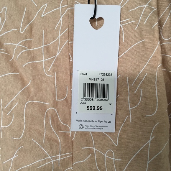 Milk & Honey Shorts Linen Size 10 BRAND NEW Myer - Picture 3 of 4